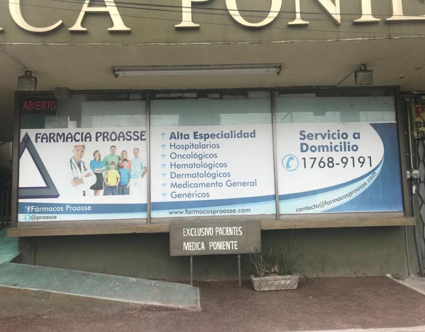 vinil farmacias proase